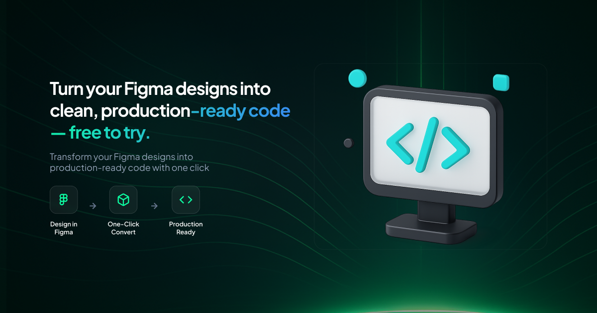Codigma interface showing the Figma-to-production-code workflow